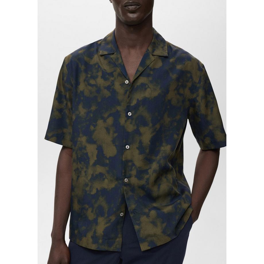 Mango Man T-Shirt Fantasia Astratta  