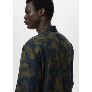 Mango Man T-Shirt con motivo astratto  