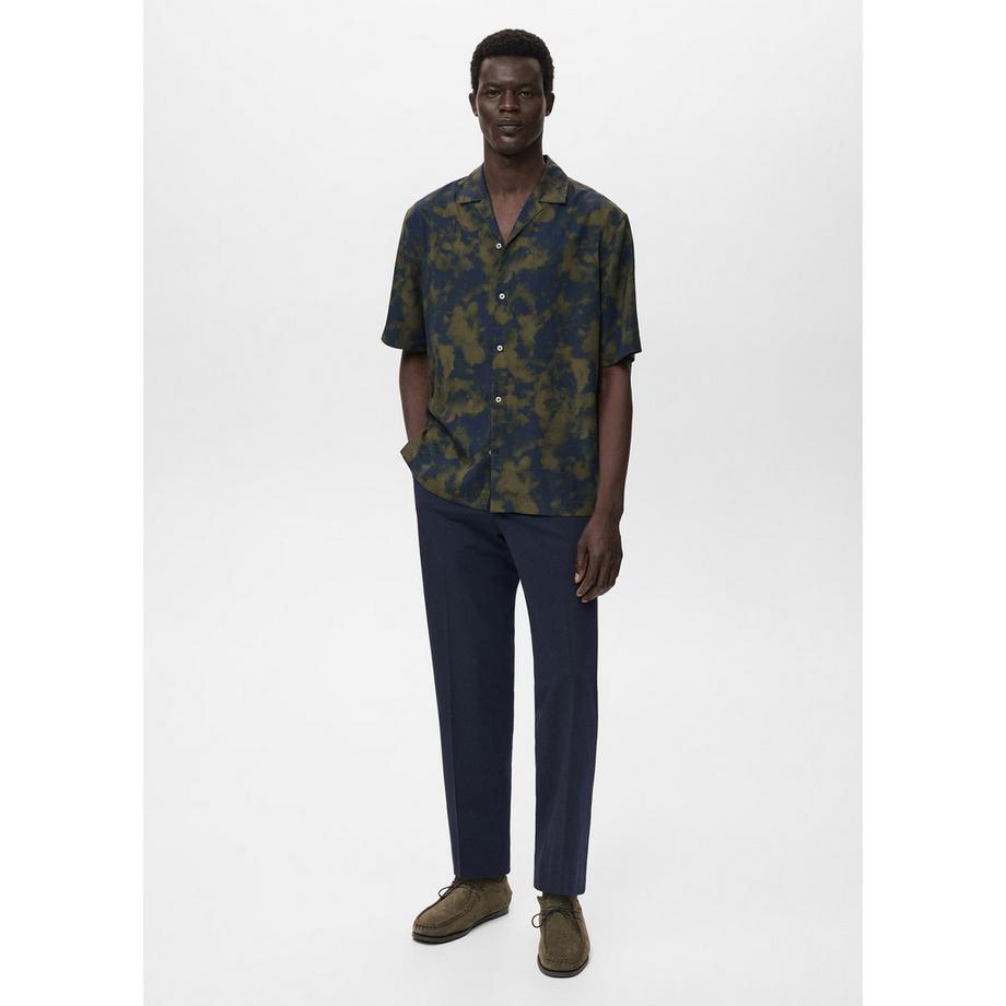 Mango Man T-Shirt Fantasia Astratta  