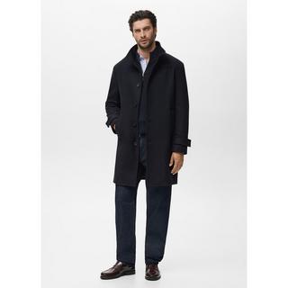 Mango Man Manteau homme coupe droite avec col montant  