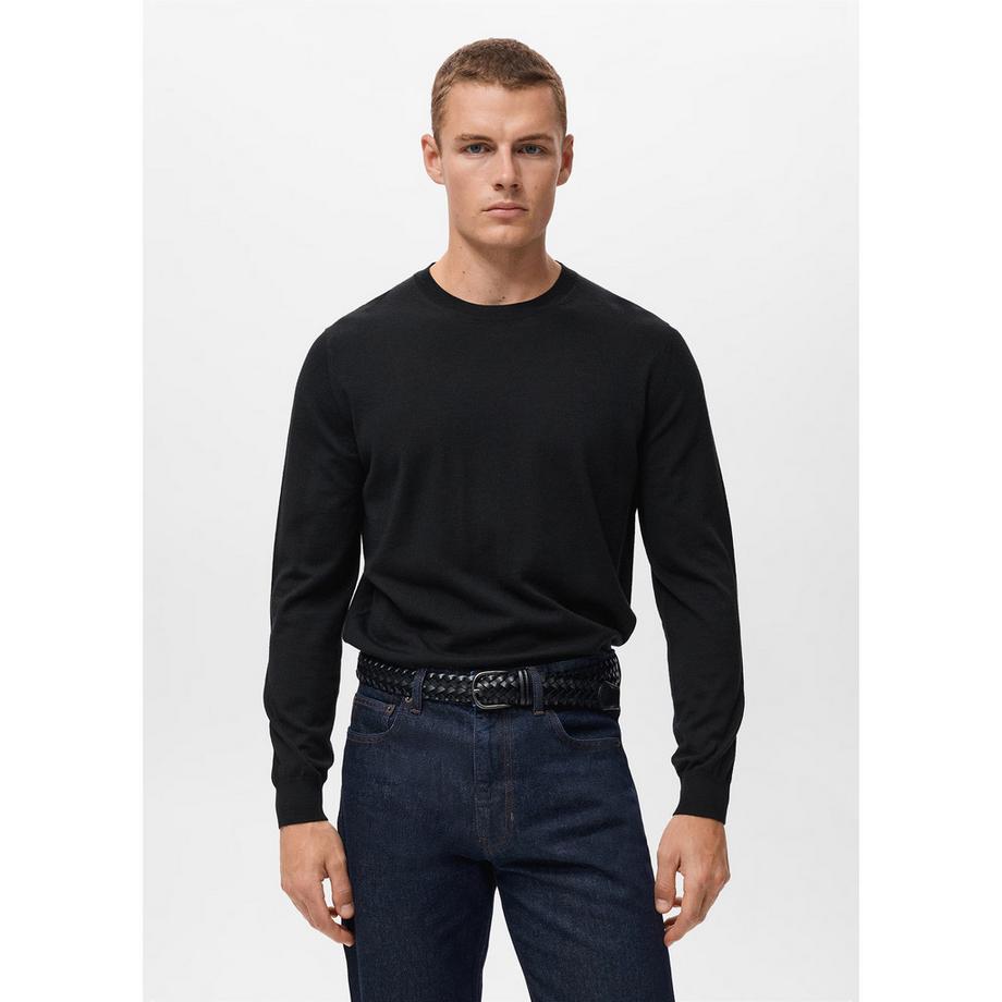 Mango Man Rundhals Pullover  