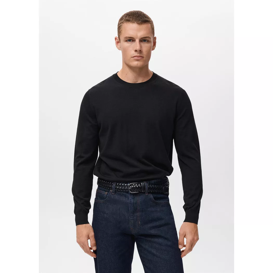 Mango Man - Pullover, für Herren, Black, Größe XL