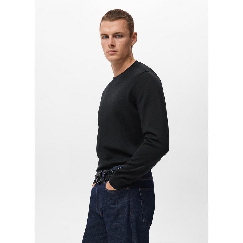 Mango Man Rundhals Pullover  