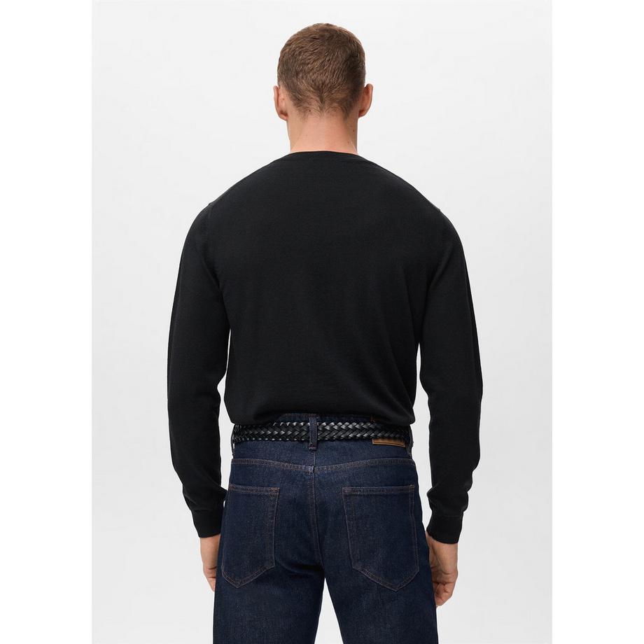 Mango Man Rundhals Pullover  