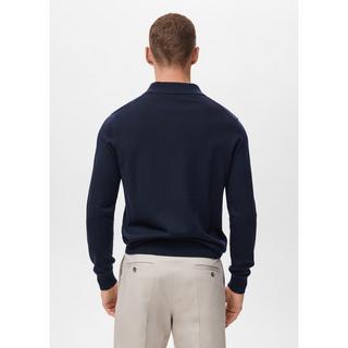 Mango Man Langarm Polo Shirt  