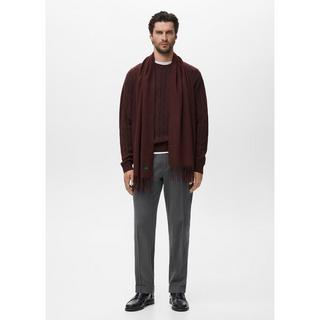 Mango Man Zopfmuster Pullover  