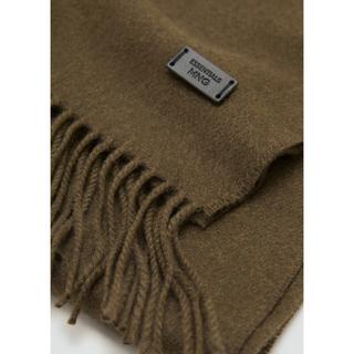 Mango Man Schal mit Fransen  