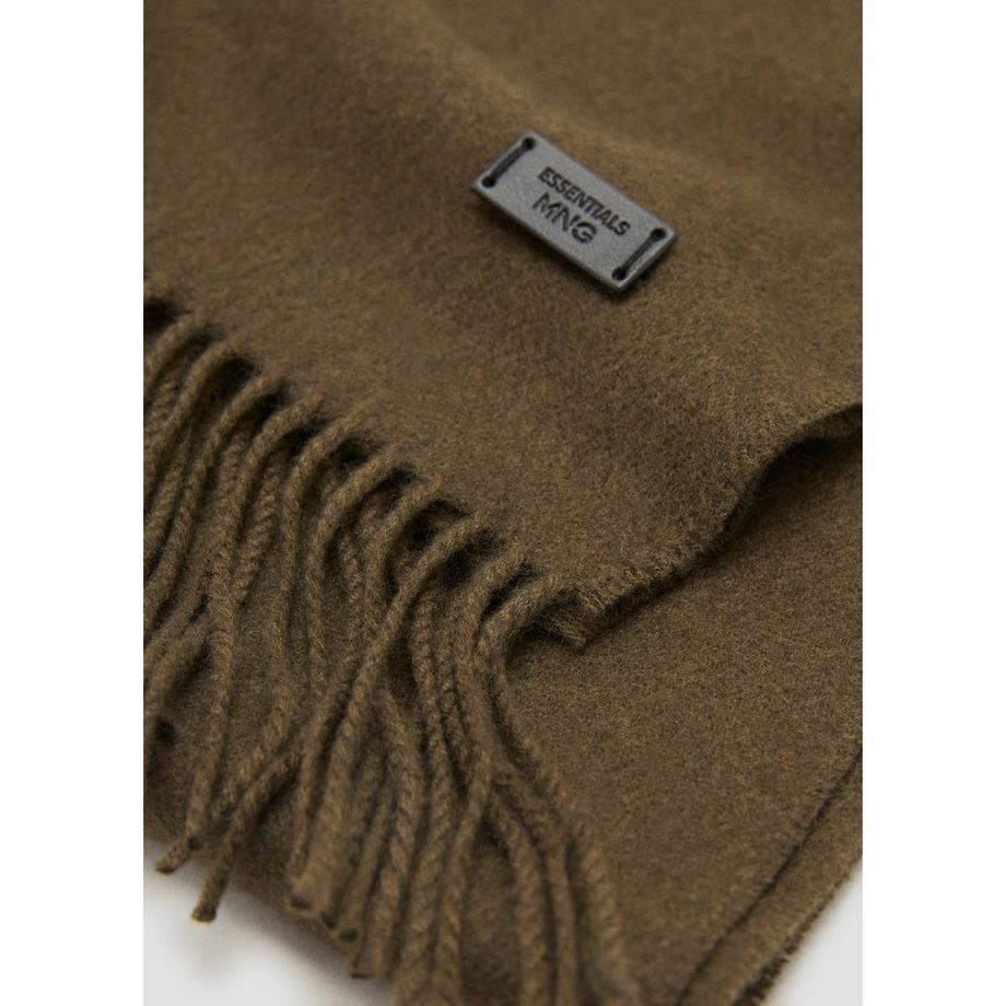 Mango Man Schal mit Fransen  