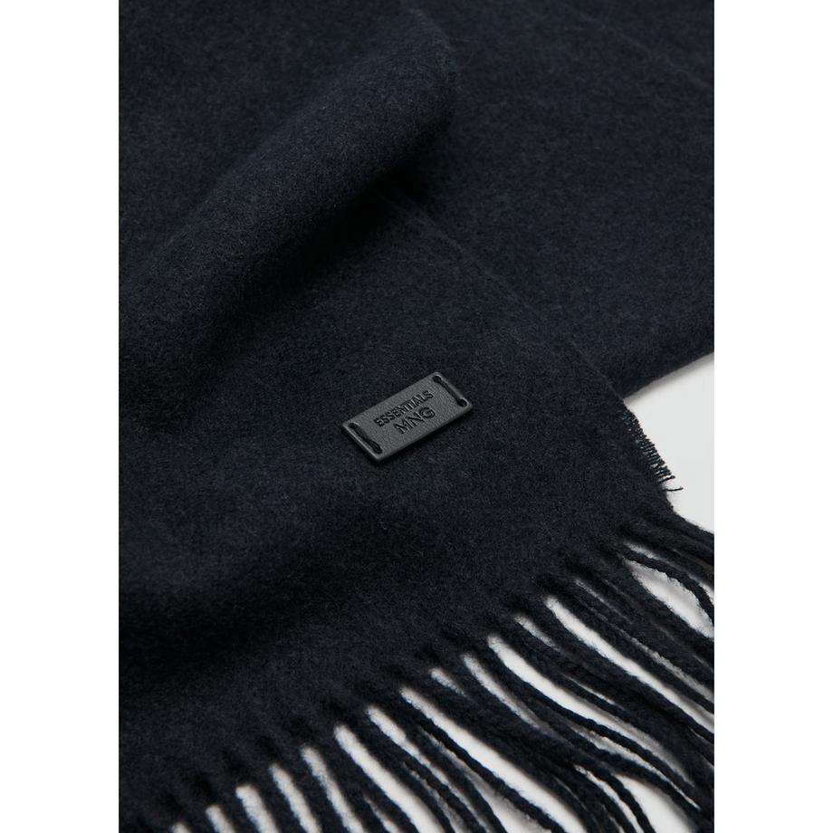 Mango Man Schal mit Fransen  