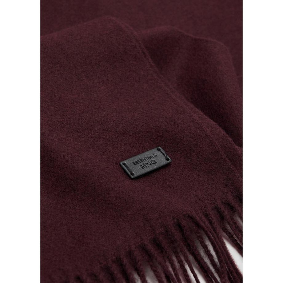 Mango Man Sciarpa con Frange  