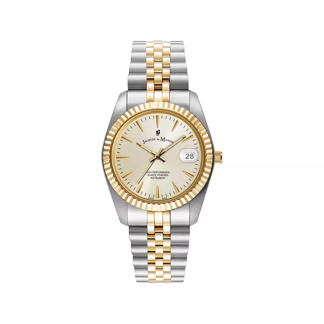 JACQUES DU MANOIR - Analoguhr, Inspiration classic, 36mm, Zweifarbig 2