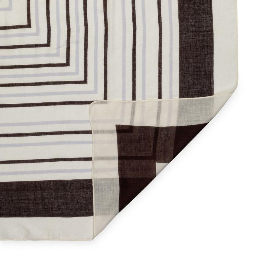 Manor Woman Echarpe Rayée  