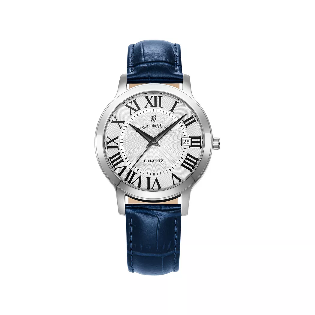 JACQUES DU MANOIR - Analoguhr, Genesis Gents, 38mm, Black