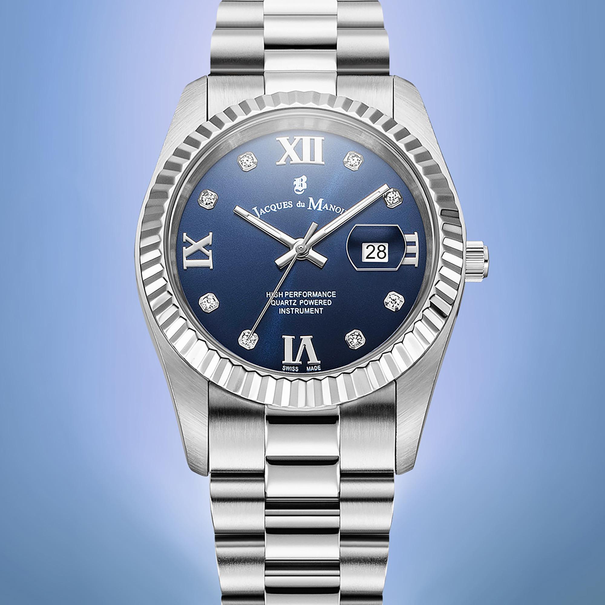 JACQUES DU MANOIR Inspiration Roman Analoguhr 