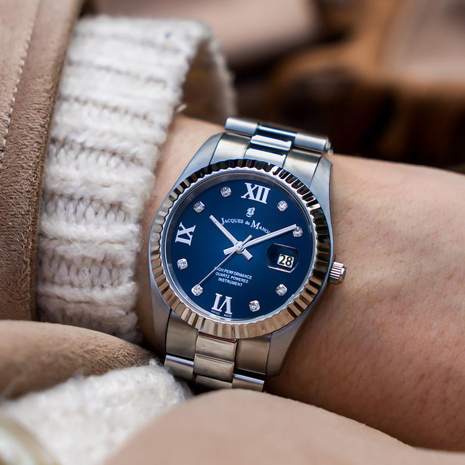 JACQUES DU MANOIR Inspiration Roman Analoguhr 