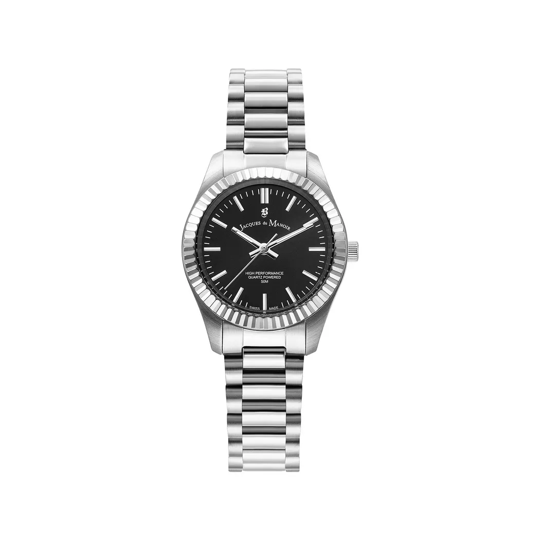 JACQUES DU MANOIR - Analoguhr, Inspiration Prime, 31mm, Silber