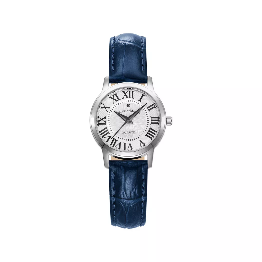 JACQUES DU MANOIR - Analoguhr, Genesis Ladies, 28mm, Blau