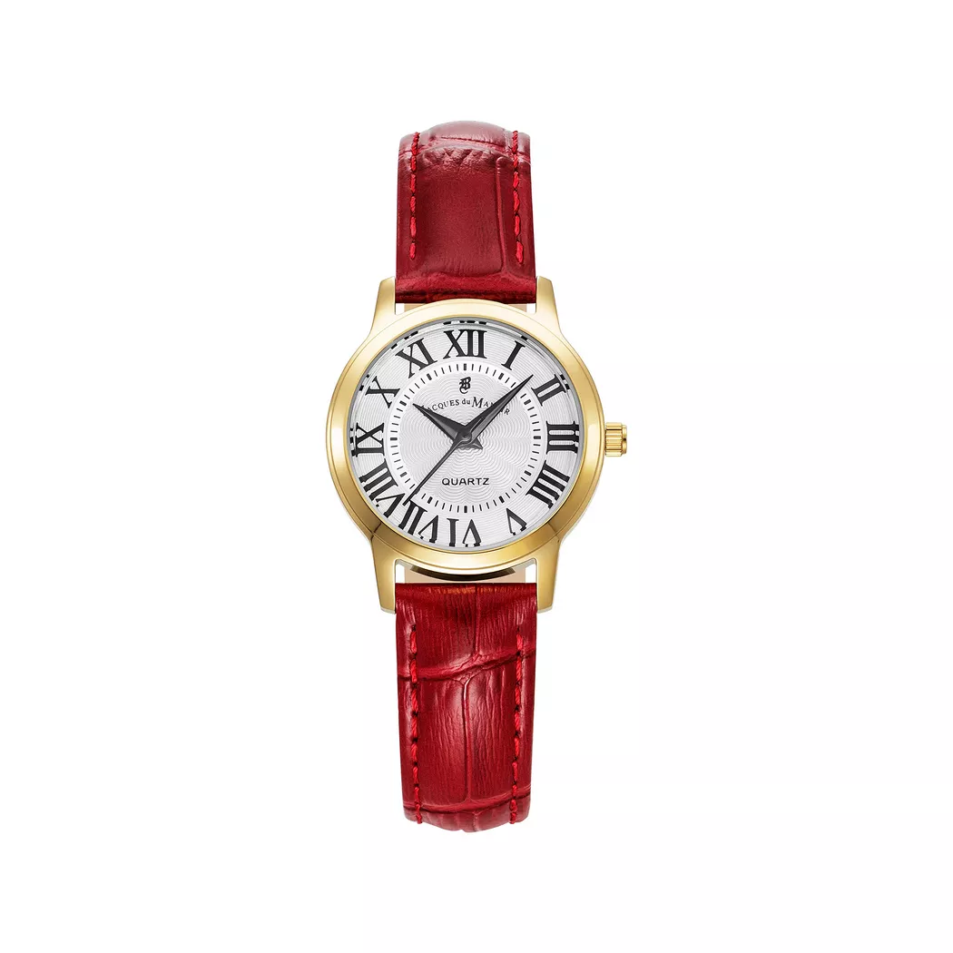 JACQUES DU MANOIR - Analoguhr, Genesis Ladies, 28mm, Braun