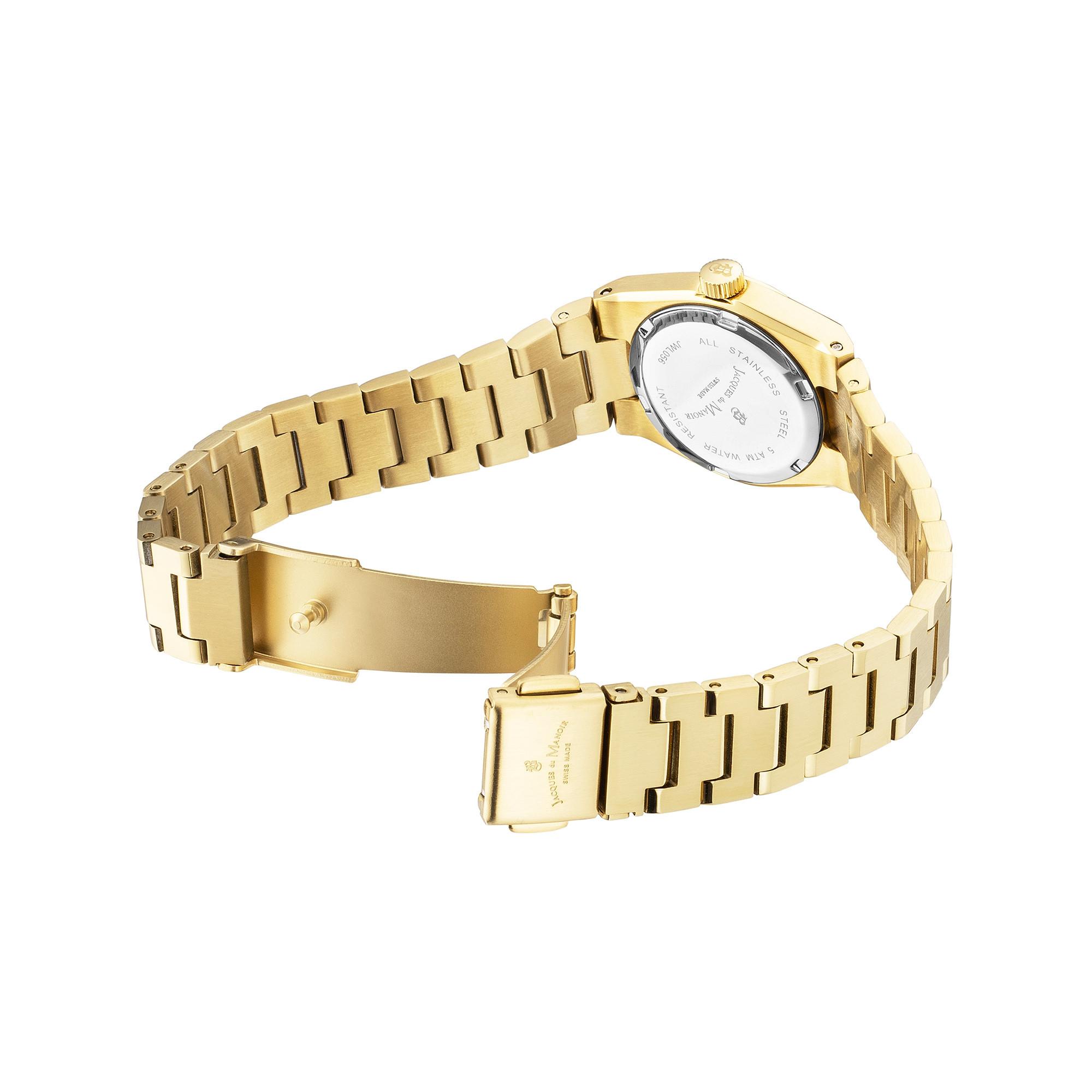 JACQUES DU MANOIR Horizon Ladies 25mm Analoguhr 