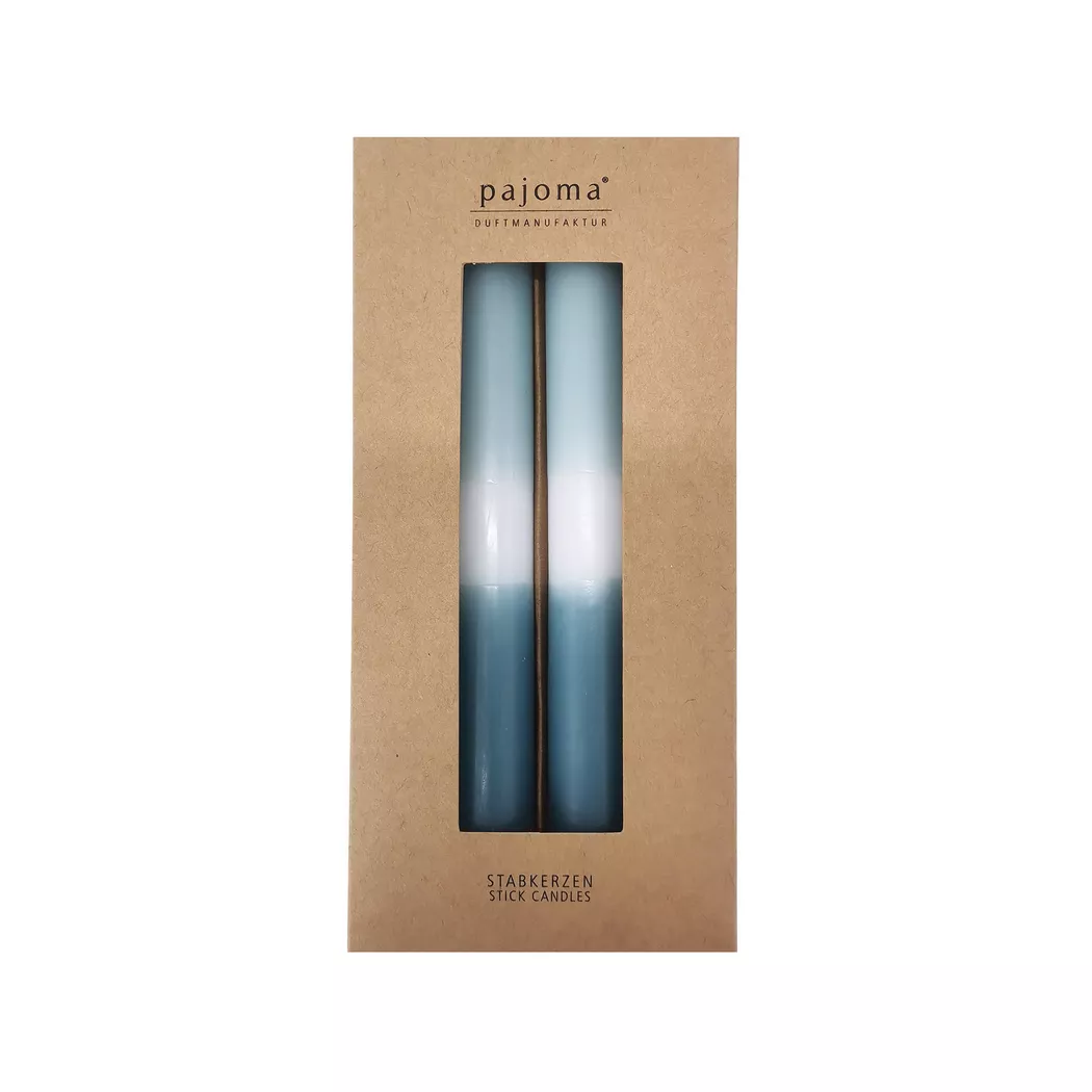 Pajoma Stick Candles Light Blue 4 Pack