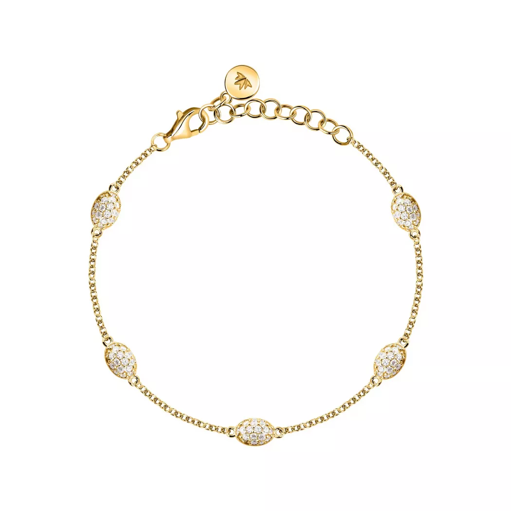 Morellato - Armband, Pavé, 16+3CM, Goldfarben