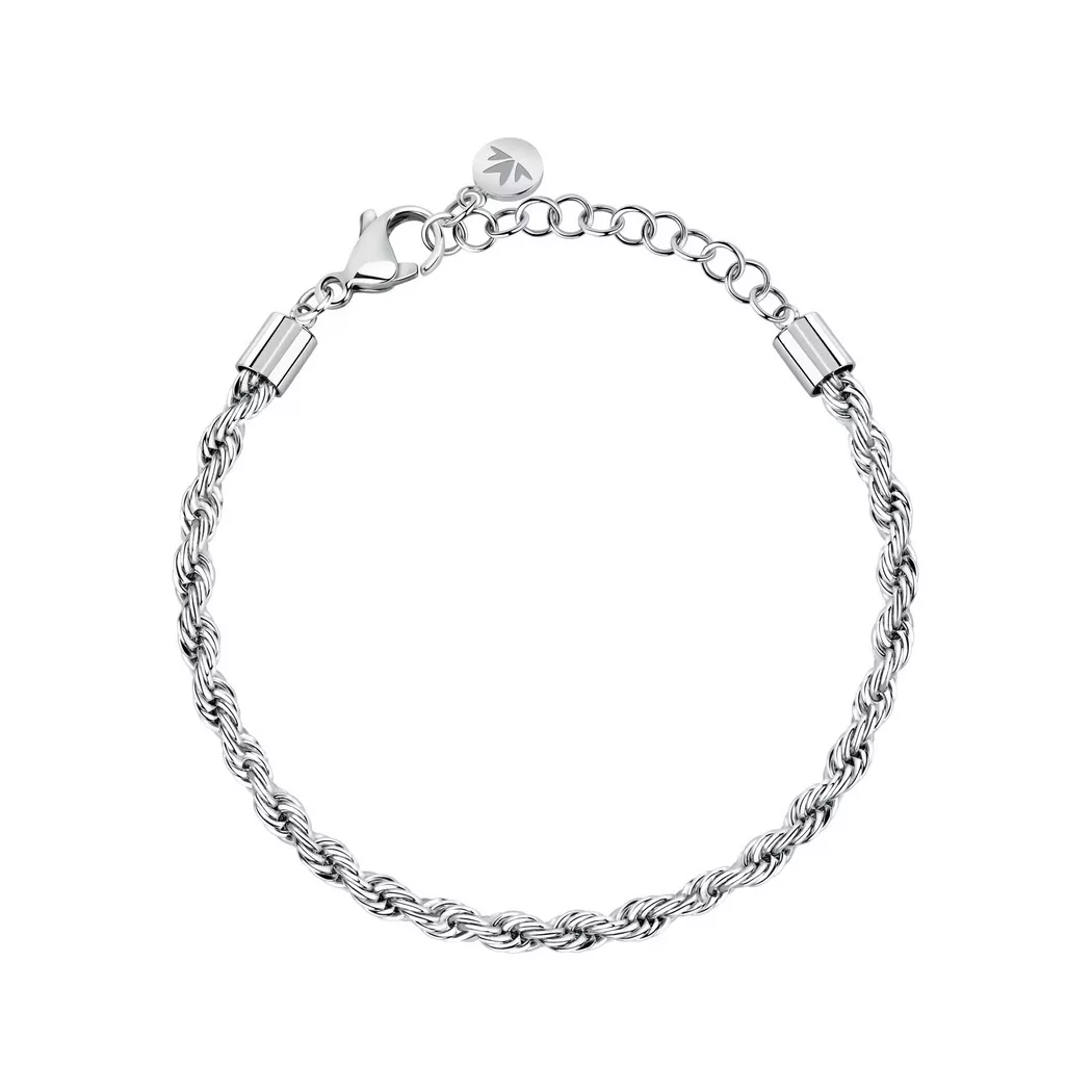 Morellato - Armband, Intrecci, 16+3CM, Silberfarben