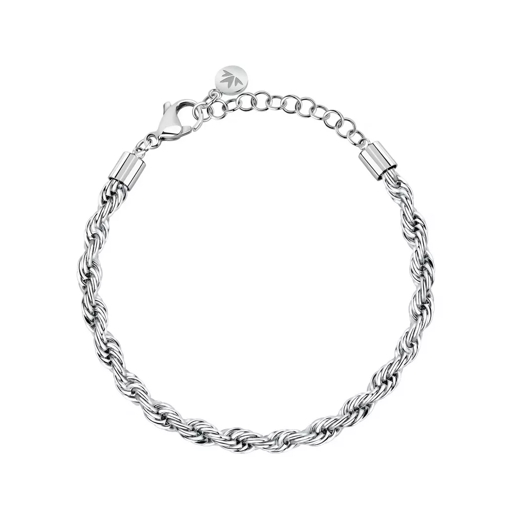 Morellato - Armband, Intrecci, 16+3CM, Silberfarben 2