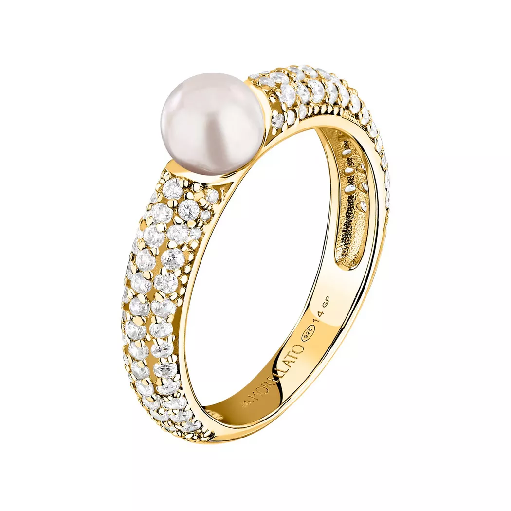 Morellato - Ring, Perla, 56, Goldfarben