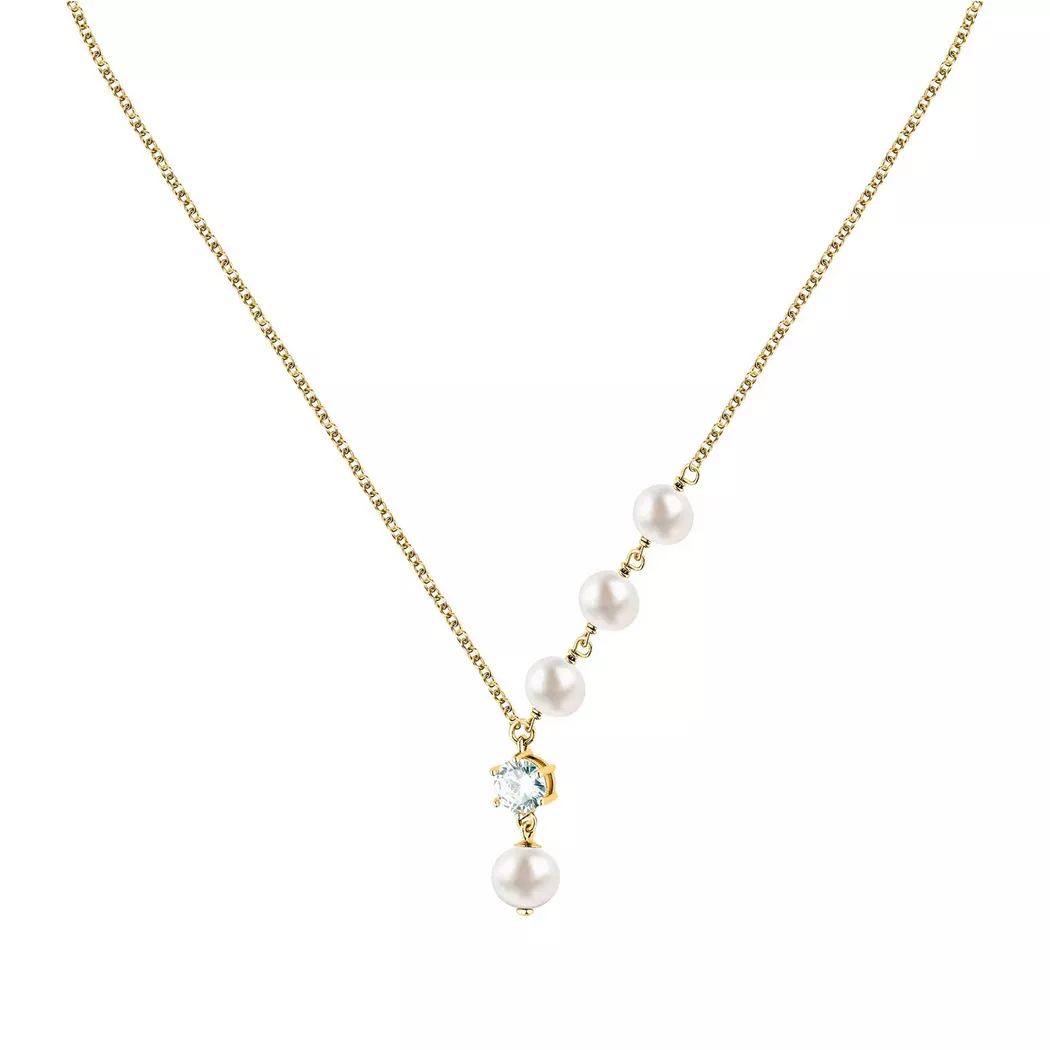 Morellato - Halskette, Perla, 40.5CM, Goldfarben