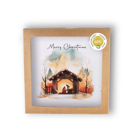 Hervorragend Biglietti d'auguri di Natale Presepe 