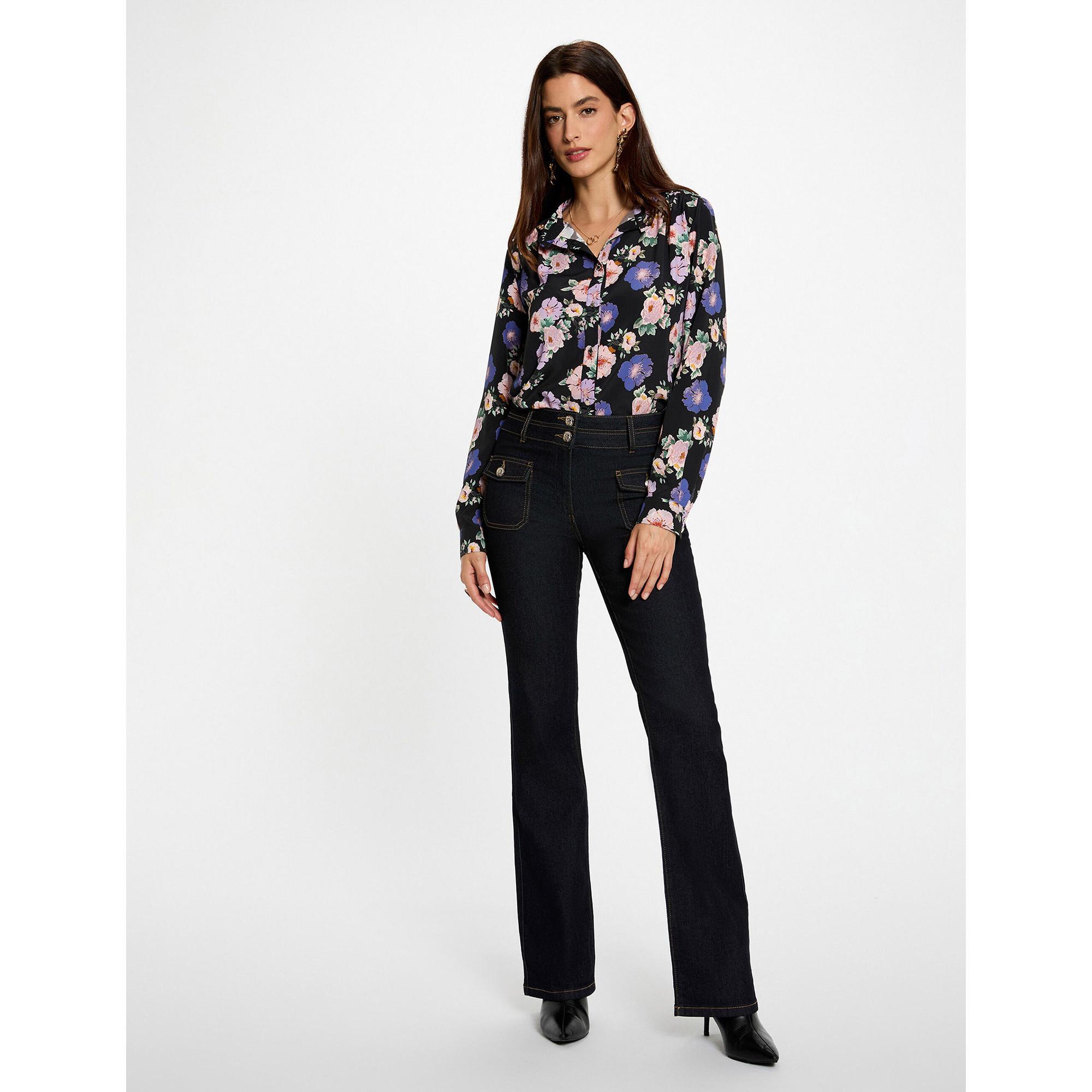 MORGAN All-over Print Langarmbluse  