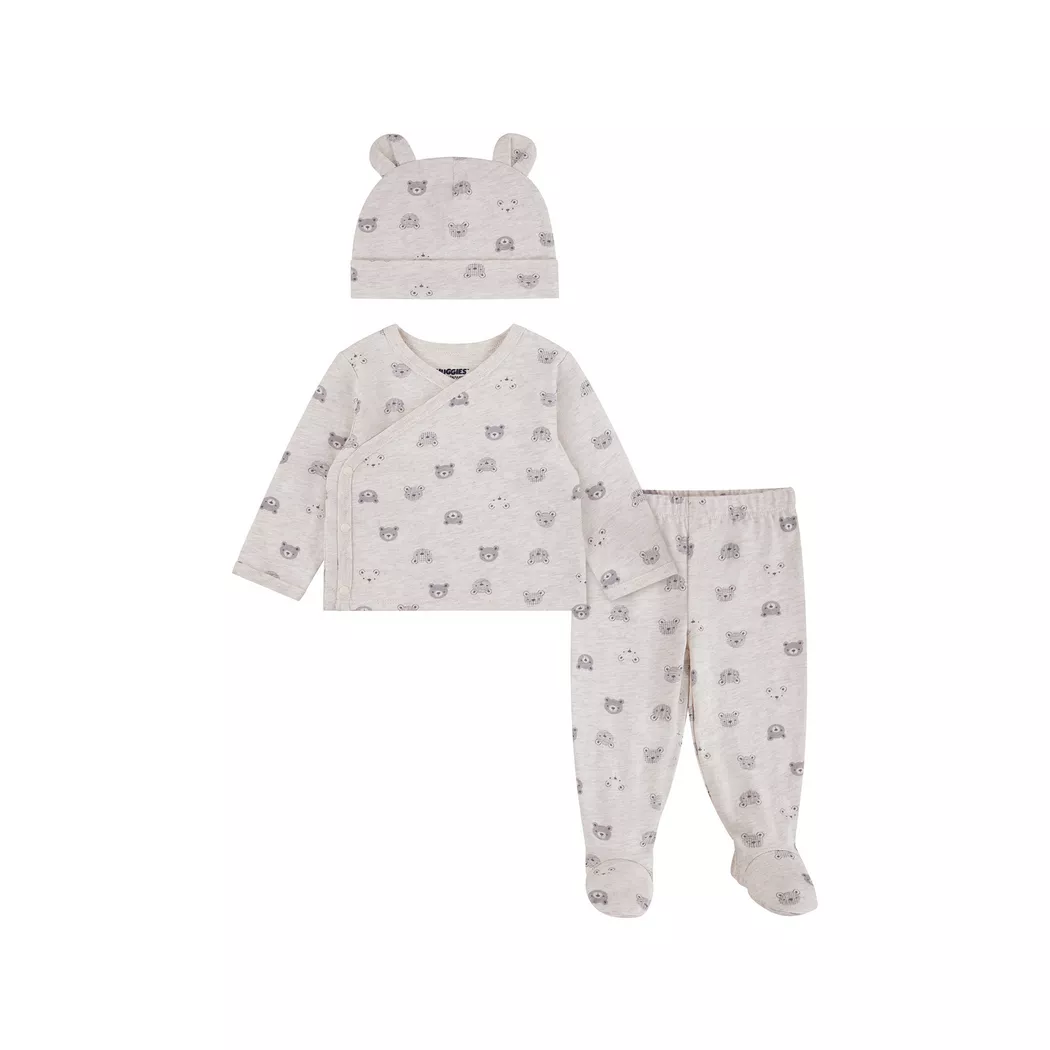 Huggies 5z3083 Set Oatmeal Heather 3 Mois Girls