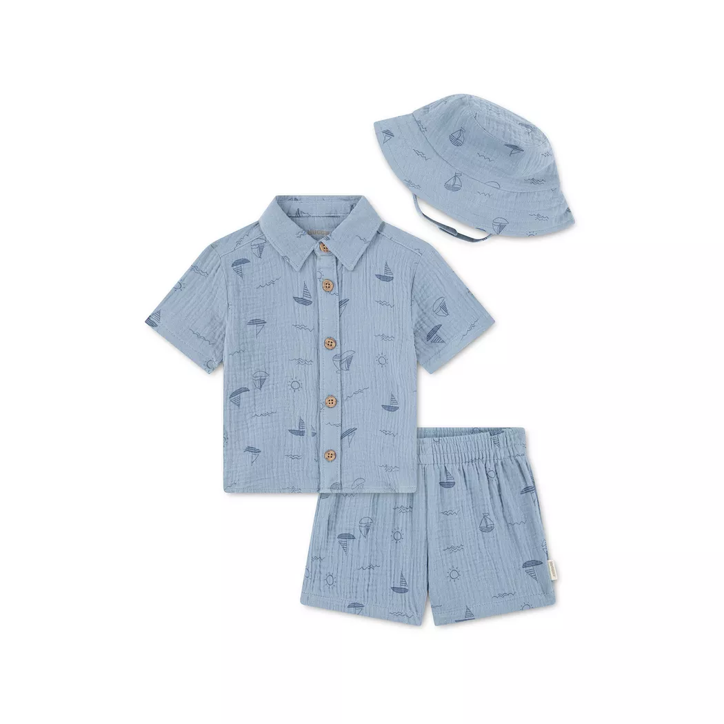 Huggies T-Shirt and Pants Set Blue 18M 3
