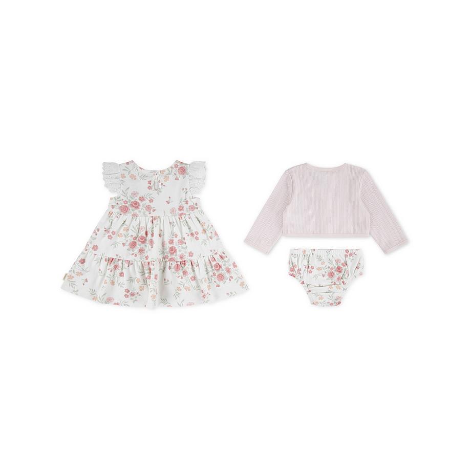 HUGGIES  Set: Robe & pantalon bouffant 