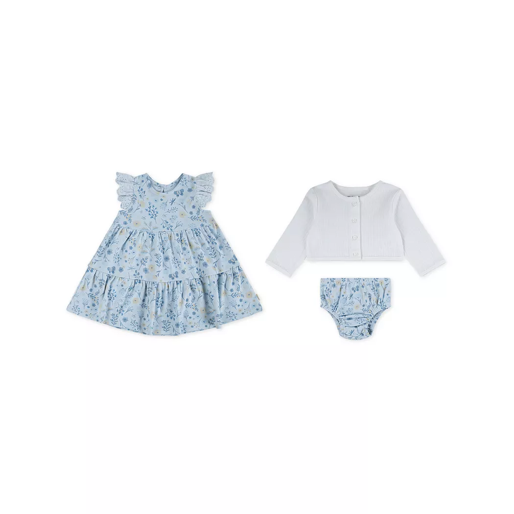 HUGGIES - Set: Kleid & Pluderhose, 24M, Blau