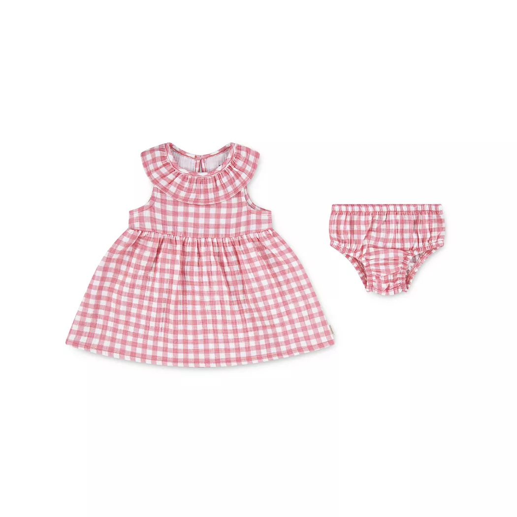 HUGGIES - Set: Kleid & Pluderhose, 3 Monate, Pink