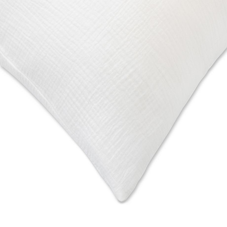 Manor Alice Housse de Coussin en Mousseline Brodé  