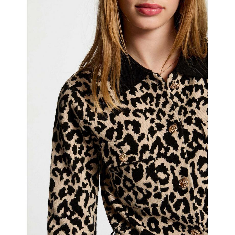 MORGAN Cardigan Stampa Grafica  