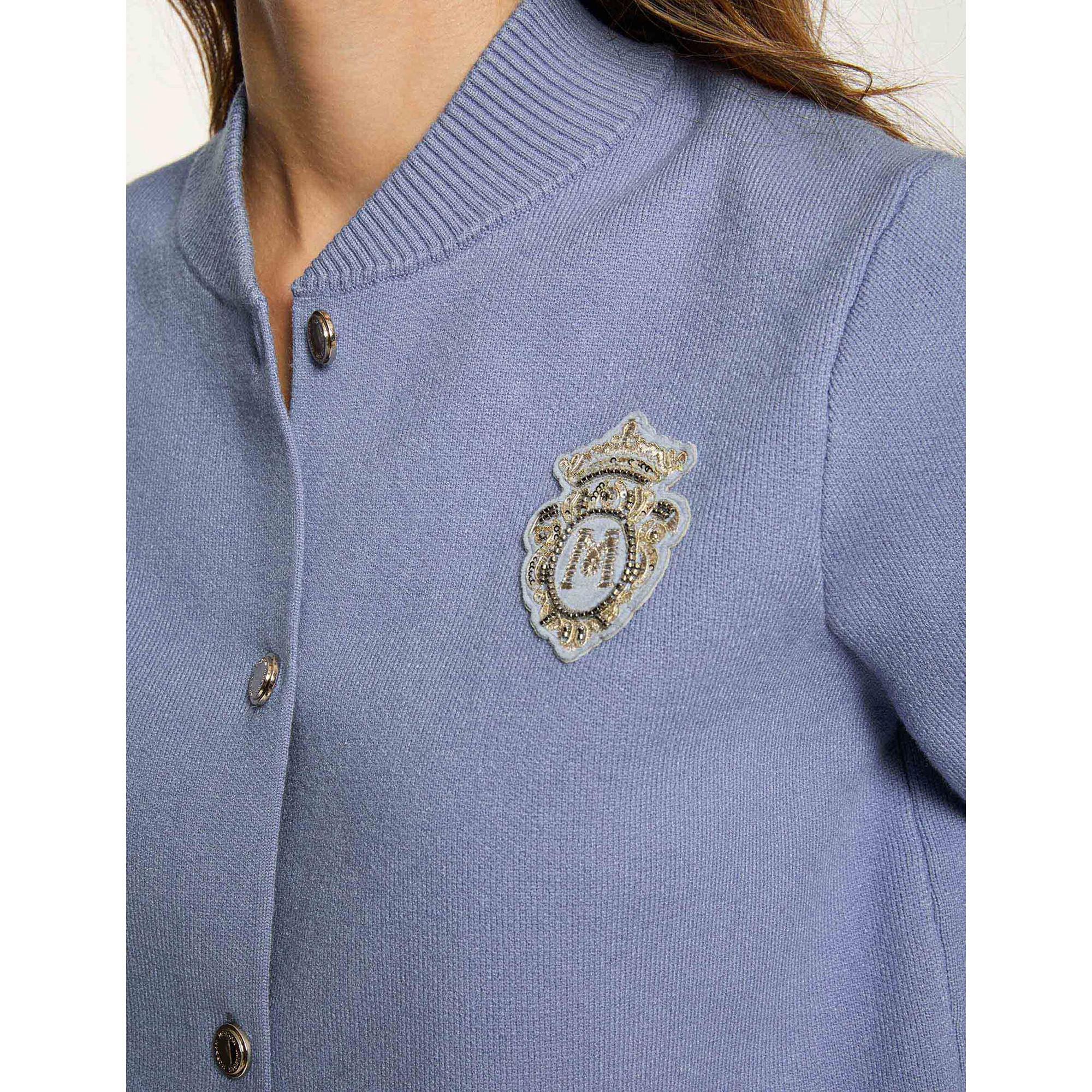 MORGAN Kurzer Bestickter Cardigan  