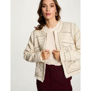 MORGAN Weste mit Nieten  