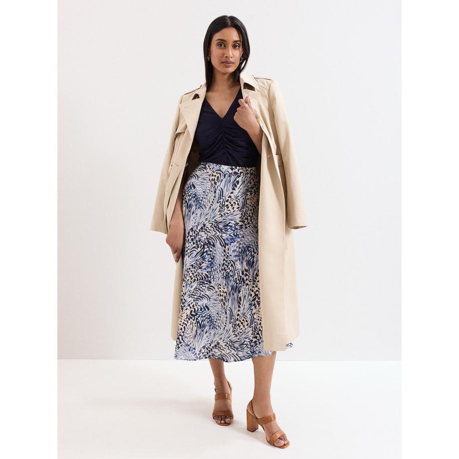 Phase Eight Gonna Midi Stampata  