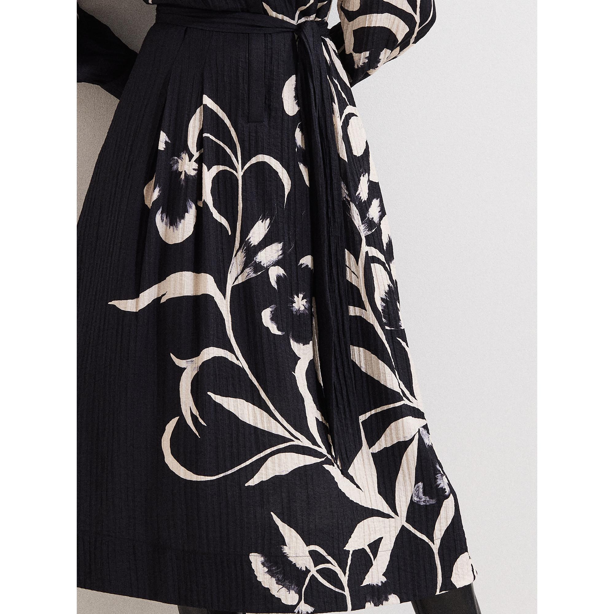 Phase Eight Natalie Robe Chemise Midi Plissée  