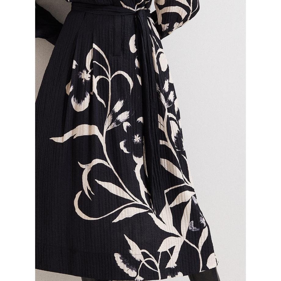 Phase Eight Natalie Robe Chemise Midi Plissée  