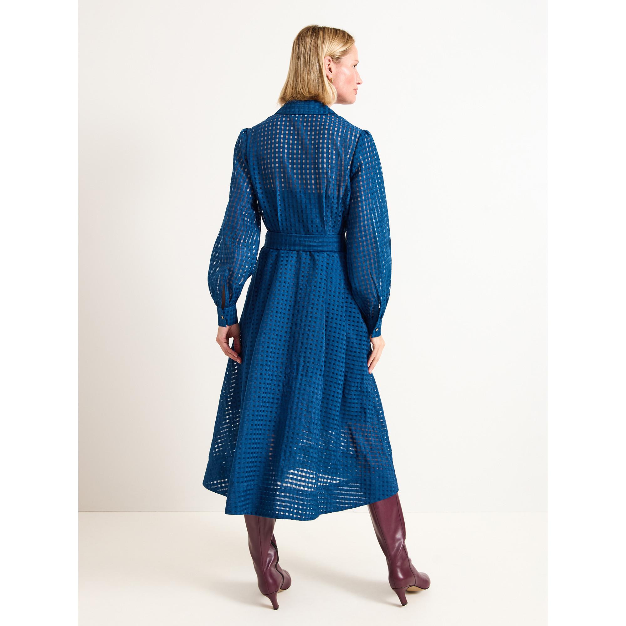 Phase Eight Natalie Abito Camicia Midi a Quadri  