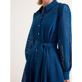 Phase Eight Natalie Abito Camicia Midi a Quadri  