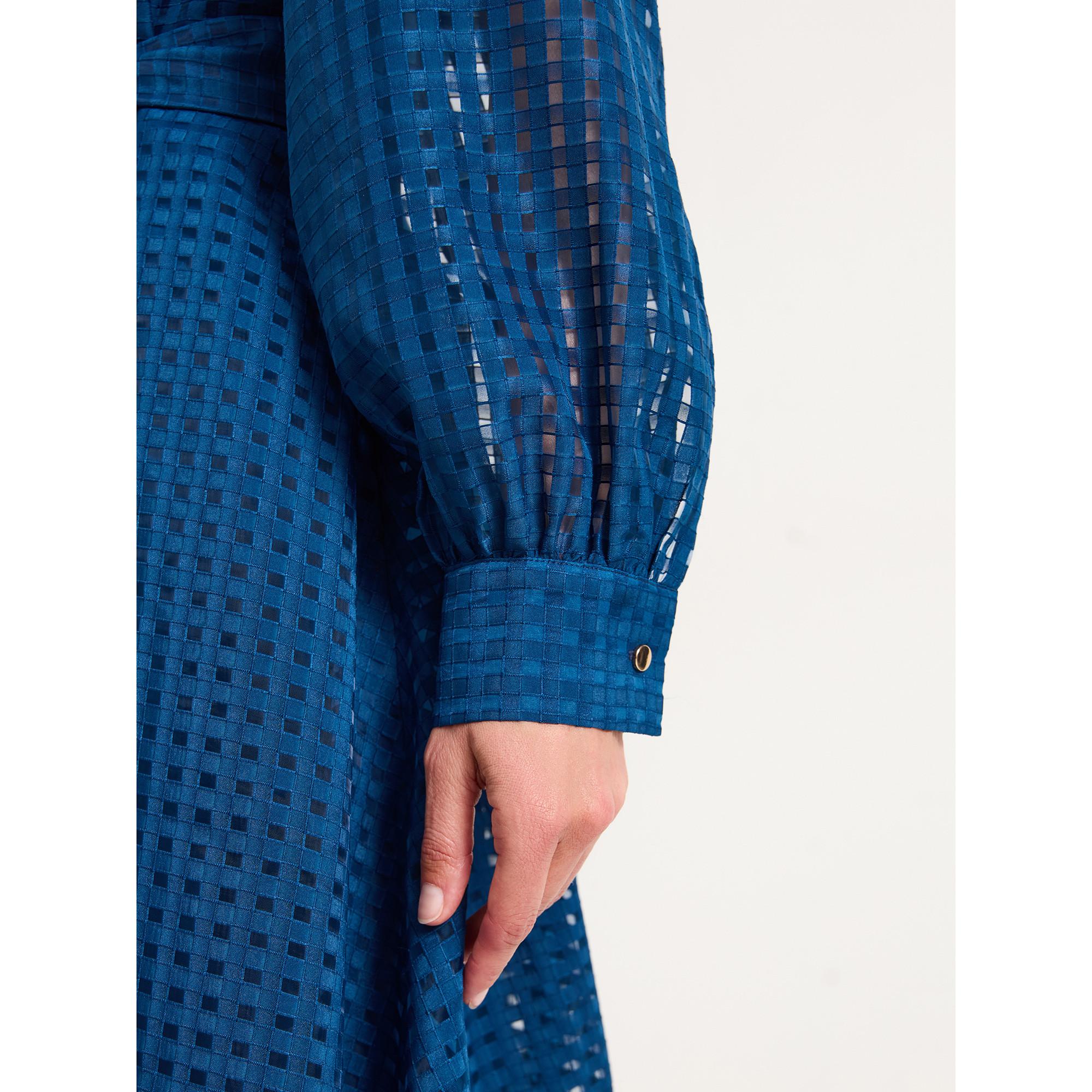 Phase Eight Natalie Abito Camicia Midi a Quadri  