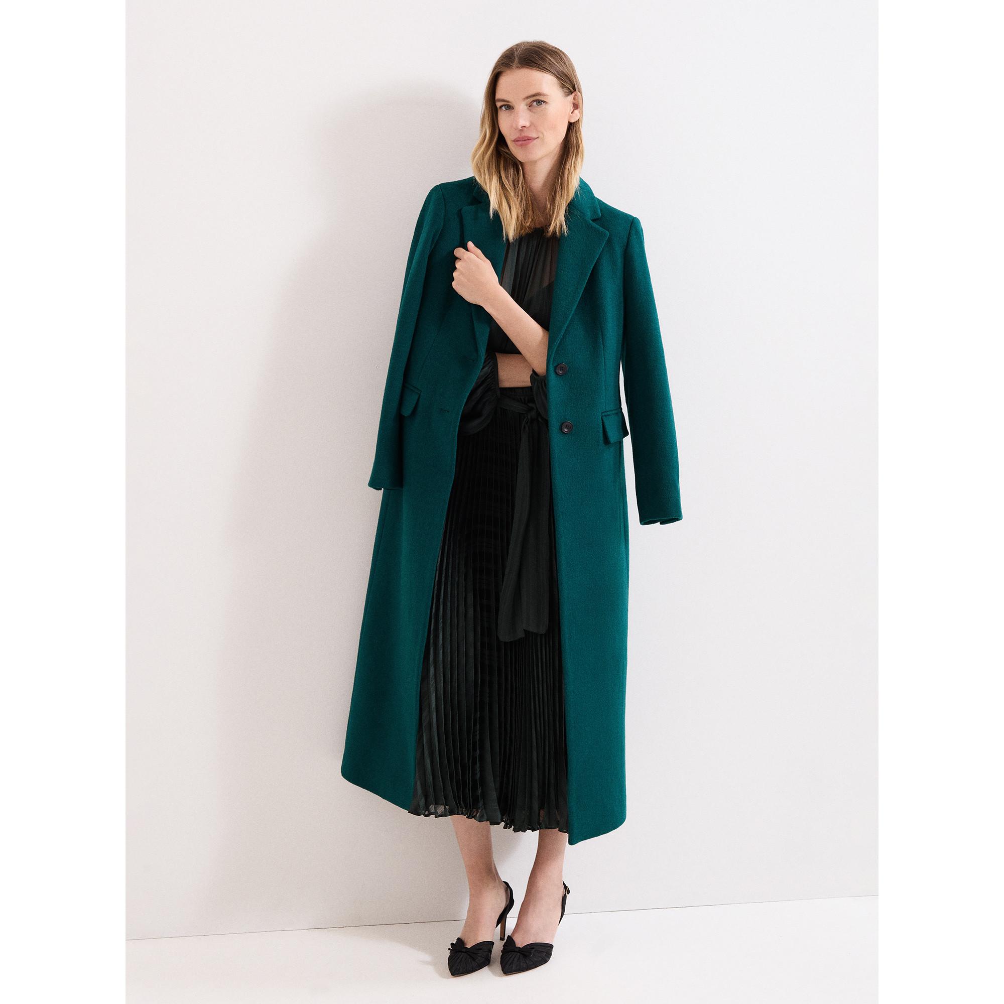 Phase Eight Lucie Plissiertes Midikleid  