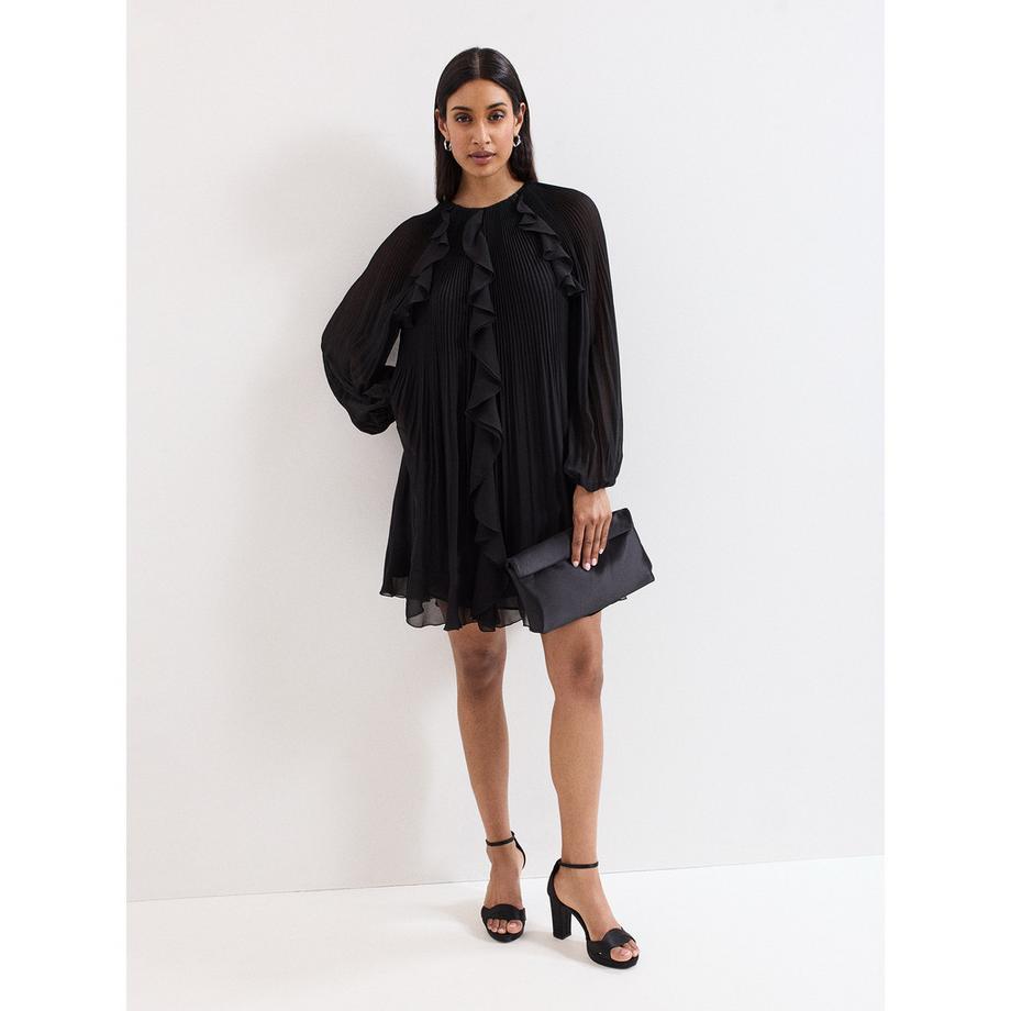 Phase Eight Layla Abito Mini Plissettato con Balze  