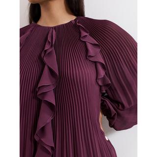 Phase Eight Layla Vestito Mini Plissettato con Balze  