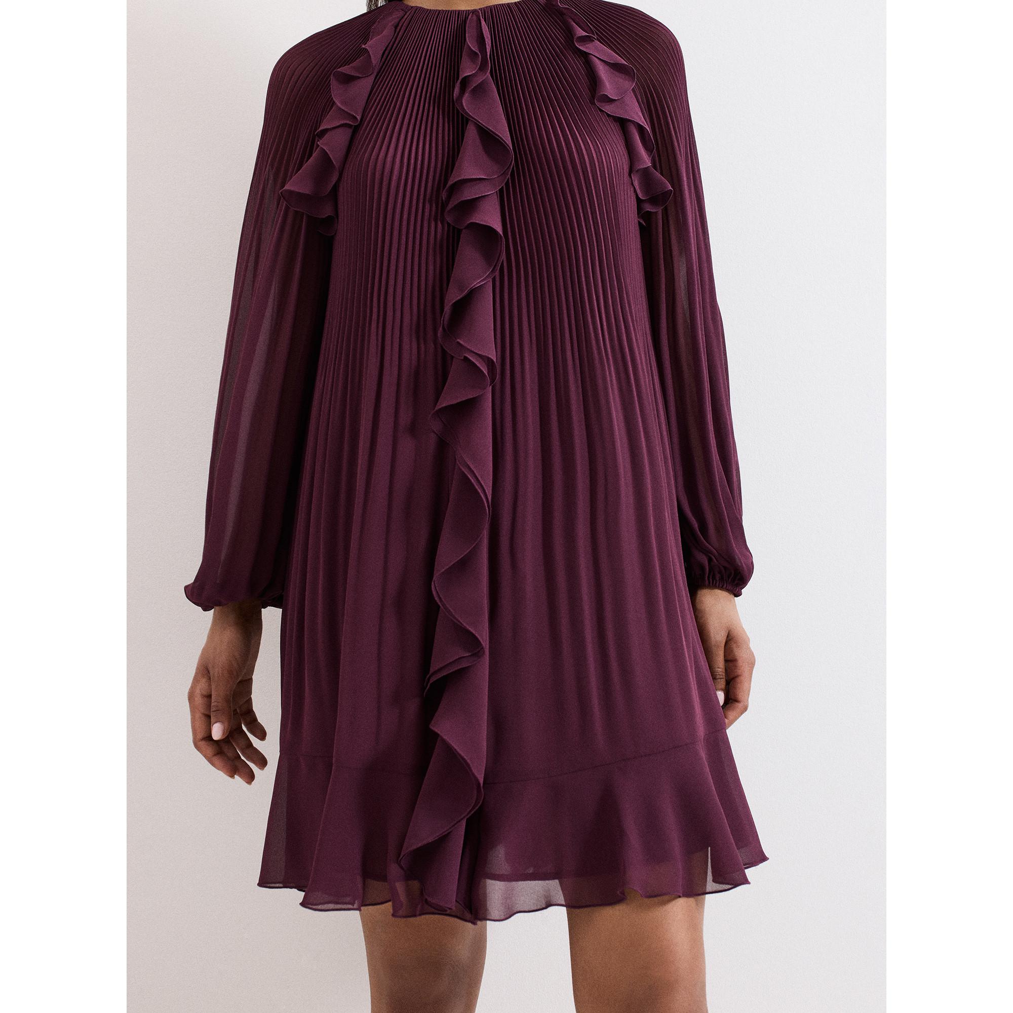 Phase Eight Layla Vestito Mini Plissettato con Balze  